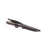 Beretta Chamois Durable Sharp Stainless Steel 4.3" Fixed Blade Hunting Knife with Walnut Wood Handle | Leather Sheath with Loop Included view 3