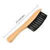 Tiekerbilir Billiards Pool Table and Rail Brush Set, Billiards Pool Snooker Accessories, Billiard Pool Table Nylon Bristle Brush 9" Natural Wood Handle view 3