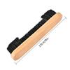 Tiekerbilir Billiards Pool Table and Rail Brush Set, Billiards Pool Snooker Accessories, Billiard Pool Table Nylon Bristle Brush 9" Natural Wood Handle view 4