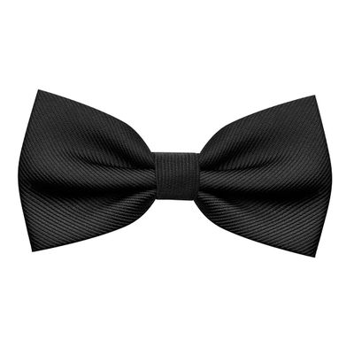 BEWDIO Black Bow Ties for Boys Pre Tied Toddler Bow Tie Adjustable Kids Baby Bowties for Wedding Party (57-04)