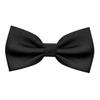 BEWDIO Black Bow Ties for Boys Pre Tied Toddler Bow Tie Adjustable Kids Baby Bowties for Wedding Party (57-04)