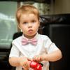 BEWDIO Pink Bow Ties for Boys Pre Tied Toddler Bow Tie Adjustable Kids Bowtie Clip On Baby Bowties for Wedding Party (57-05) view 2