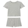 GAP Baby Girls Tee and Short Rib Set B08 12-18M view 1