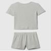GAP Baby Girls Tee and Short Rib Set B08 12-18M view 2