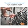 Airshi 10 Speed Cassette, High Strength Bicycle 10 Speed Group Set Thumb Shifter Stainless for Riding (32T Chainring) view 2