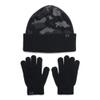 Under Armour Boys' Beanie & Glove Combo, (001) Black / / Black, One Size Fits Most view 1