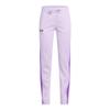 Under Armour Girls' Armour Fleece Pants, (535) Salt Purple/Lavish/Black, Medium view 1