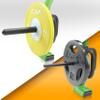 CAP Barbell Deluxe Open Trap Bar, Hex Bar, Shrug Bar, Deadlift Bar for Olympic and Standard Plates - Green view 4