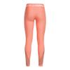 Under Armour Girls' HeatGear Armour Full Length Leggings, (897) Flare Orange / / White, Large view 2