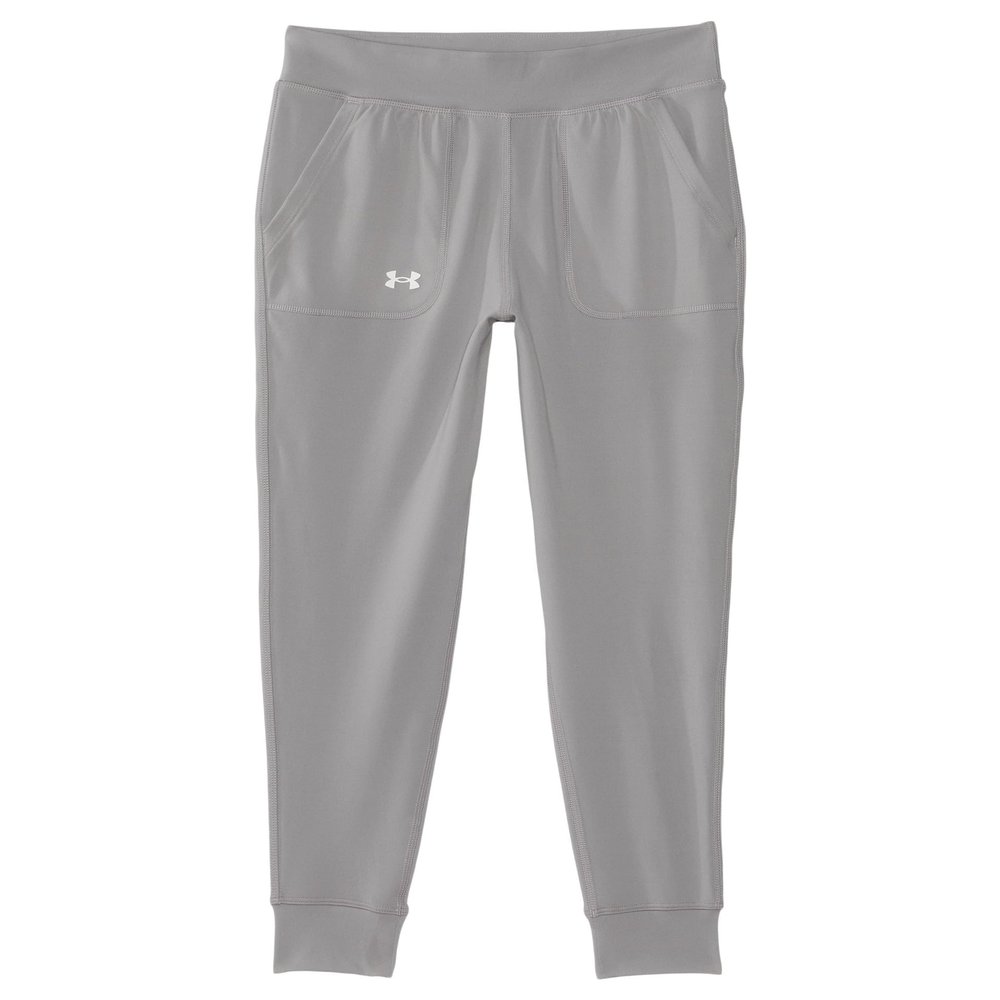 Under Armour Girls Motion Joggers, (015) Tetra Gray / / White, X-Large