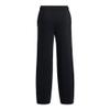 Under Armour Girls' Rival Fleece Straight Leg Pants, (001) Black / / White, Small view 2