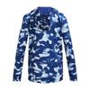 Under Armour Girls' Armour Fleece Printed Hoodie, (432) Tech Blue / / Black, X-Large view 2
