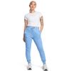 Under Armour Womens Rival Fleece Joggers, (465) Horizon Blue / / White, X-Large view 3