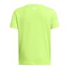 Under Armour Boys' Team Issue Wordmark Short Sleeve, (304) Morph Green / / Tech Blue, X-Small view 2