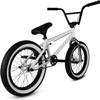 Elite BMX Bicycle 18", 20" & 26" BMX Bike - Freestyle BMX Bike All Models Come with 3 Piece BMX Crankset (18", PW White Splatter) view 3