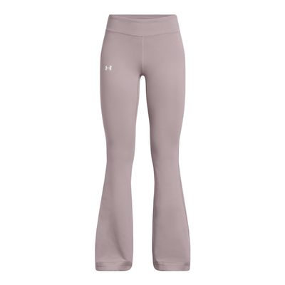 Under Armour Girls Motion Flare Pants, (015) Tetra Gray / / White, Medium