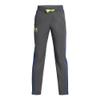 Under Armour Boys' Sportstyle Woven Pants, (026) Castlerock/Tech Blue/Morph Green, Medium view 1