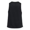 Under Armour Girls' Tech Mesh Tank Top, (001) Black / / Metallic Silver, Large view 2