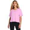 Under Armour Womens Motion Short Sleeve T Shirt, (638) Stellar Pink / / White, Medium view 1