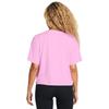 Under Armour Womens Motion Short Sleeve T Shirt, (638) Stellar Pink / / White, Medium view 2