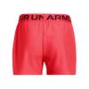 Under Armour Girls' Play Up Solid Shorts, (713) Racer Red / / Cardinal, X-Small view 2
