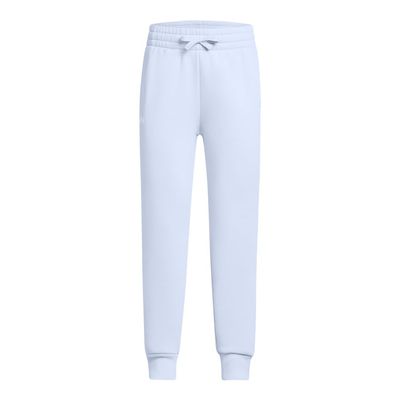 Under Armour Girls Rival Fleece Joggers, (465) Nimbus Blue / / White, Medium