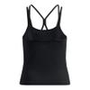 Under Armour Girls' Motion Strappy Tank Top, (001) Black / / Jet Gray, Medium view 2