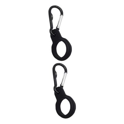 BESPORTBLE 2pcs Water Bottle Belt Strap Silicone Hanging Buckle Clip for Portable Water Bottle Camping Hiking Travel