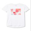 Under Armour Girls' Tech Block Logo Short Sleeve T Shirt, 100 White, YXL view 1