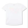 Under Armour Girls' Tech Block Logo Short Sleeve T Shirt, 100 White, YXL view 3