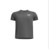 Under Armour Boys Tech 2.0 Short-Sleeve T-Shirt, (025) Castlerock / / White, X-Large view 1