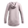 Under Armour Girls' Armour Fleece Iridescent Big Logo Hoodie, (015) Tetra Gray / / Iridescent, X-Large view 2