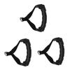 BESPORTBLE 3pcs Portable Fitness Pull Rope Handles Heavy Duty Ergonomic Exercise Grip for Resistance Bands Home Gym Equipment and Rehabilitation Training view 1