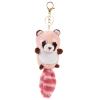 ABOOFAN Stuffed Raccoon Keychain Cute Key Chain Pendant Plush Animal Keyring for Birthday Valentine's Day Christmas Present view 1