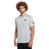 Under Armour Men's Freedom Tech Short Sleeve T-Shirt, (011) Mod Gray Light Heather / / Black, X-Large view 1