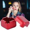 JTLB Aluminum Portable Mini Cue Tip Chalk Holder Billiard Pool Chalks Carrier Case (Red) view 1