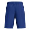 Under Armour Boys Woven Wordmark Shorts, (432) Tech Blue / / White, Small view 2