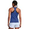 Under Armour Womens HeatGear Armour Racer Tank, (432) Tech Blue / / White, XX-Large view 2