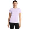 Under Armour Womens Tech Short Sleeve Crew, (535) Salt Purple / / White, X-Small view 1
