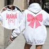 GODMERCH Love Life Fall Autumn Color Personalized Grandma Nickname with Kid Names Crewneck Sweatshirt, Customized Gift for Women view 4