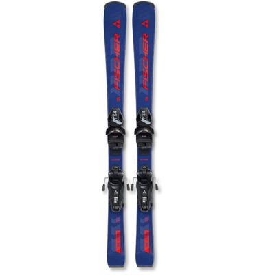 Fischer The Curv Jr Ski + FJ4 GW CA Ski Binding, 110