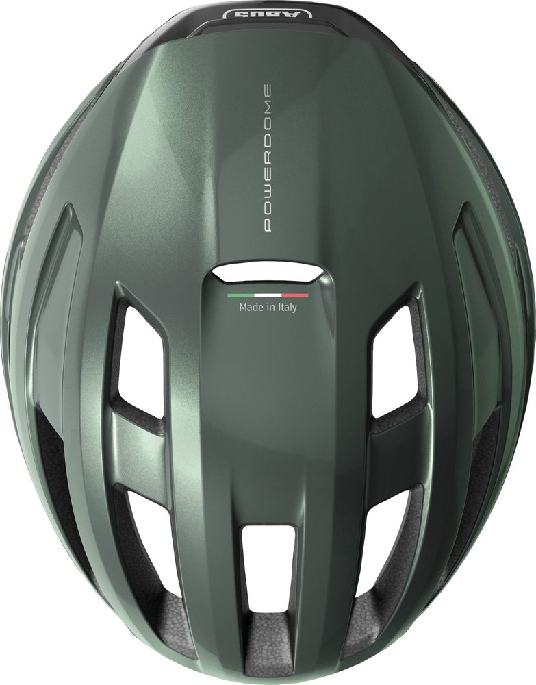 ABUS PowerDome MIPS Adult Bike Helmet - Bicycle Safety Certified for Road & Gravel, Aerodynamic Profile, Men & Women (Green, Small)