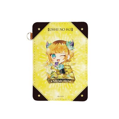 [Children of Oshi] Character Art MEM Cho Leather Pass Case 05