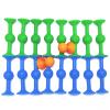 18pcs of Suction Cup Darts, A Set of Games with Strong Suction Power, Made of Silicone Material. Suitable for Board Games, Family Games, and Perfect for Enjoying with Friends and Family view 1