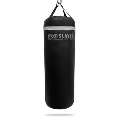 Proslayer 100lb Boxing MMA Heavy Punching Bag UNFILLED Black/White - Made in USA