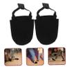 VANZACK 2pairs Bowling Shoe Slider Unisex Bowling Shoe Protector Portable Non- Cover for Sports Cloth Compact Design for Boys and Girls Adults view 3