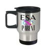 ESA Parent Coffee Travel Mug, ESA Dog Accessories, ESA Dog, ESA Accessories for Cat Tea Mug view 1