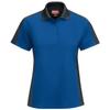 Red Kap SK53RC-SS-3XL F Ss Color Block Polo-Rd/Ch SS 3XL view 1