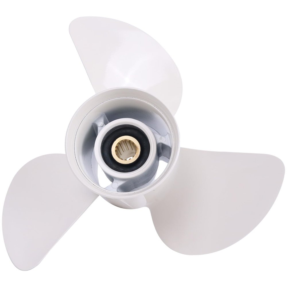 AIVWUMOT 14-1/2 x 17 RH Aluminum Propeller 6G5-45947-01-00 Compatible with Yamaha 150-300HP 15 Tooth Spline 5127-3145-17