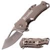 GIFTS INFINITY Free Engraving - Personalized Metal Pocket Knife (Silver) view 1